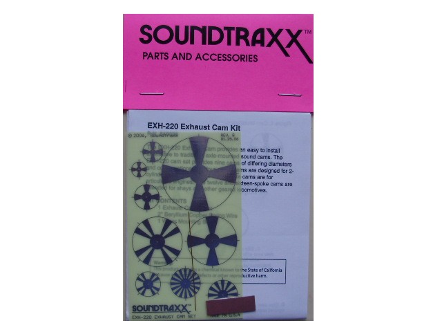 SoundTraxx Steam Exhaust Cam Set